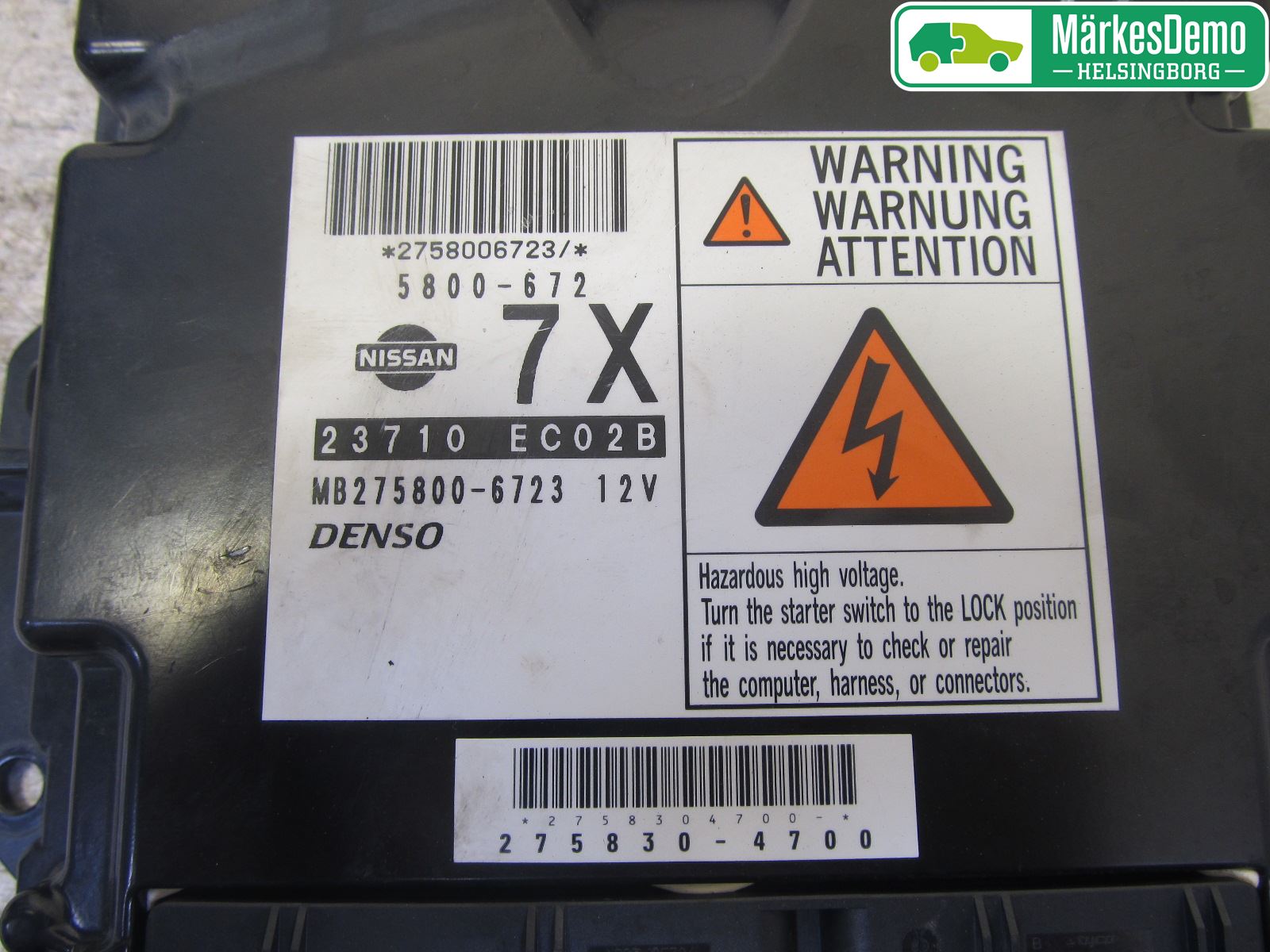 Nissan NAVARA 05-16 Styrenhet Insprut Bensin