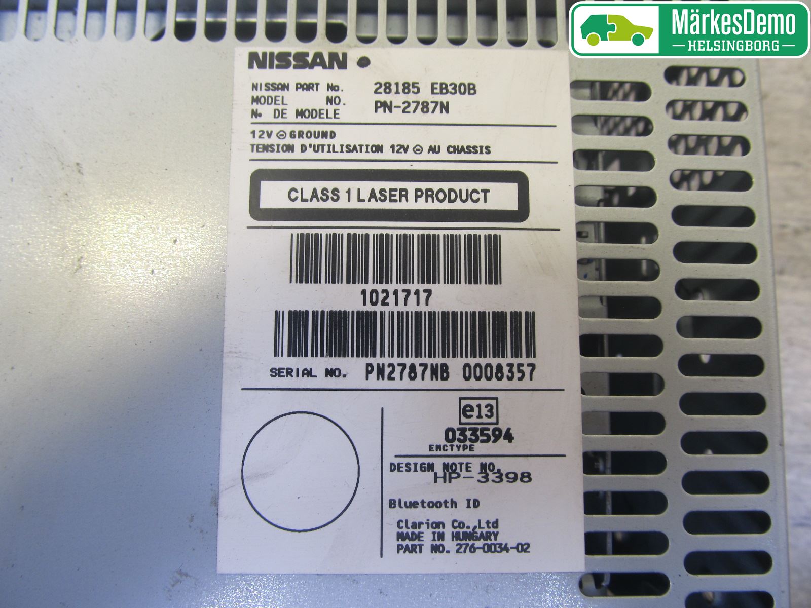 Nissan NAVARA 05-16 Cd Radio - Multimediapanel