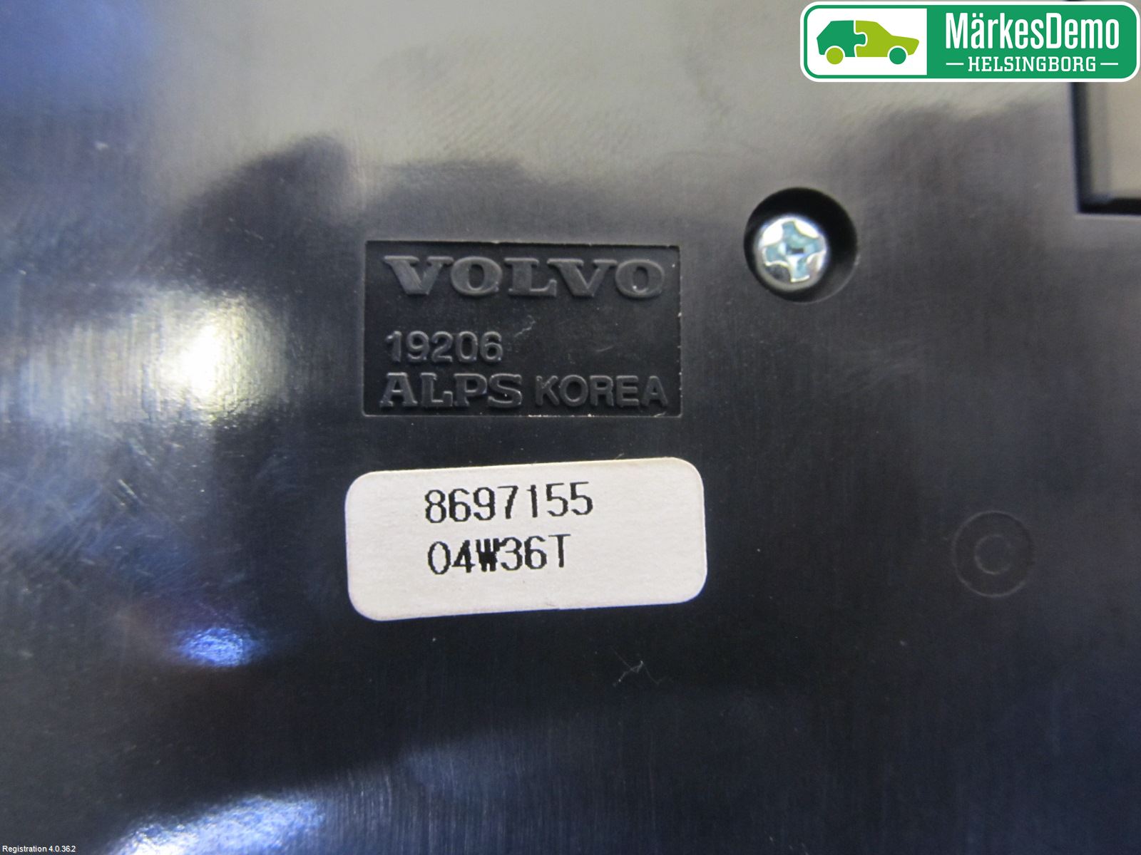 Volvo V50 04-07 Ac Styrenhet Ac Manöveren