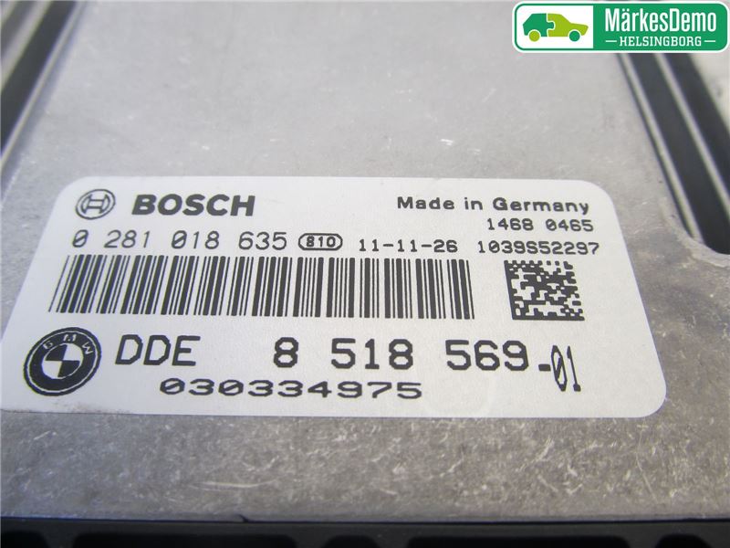 BMW 1 F20/F21 11-19 Styrenhet Insprut Bensin