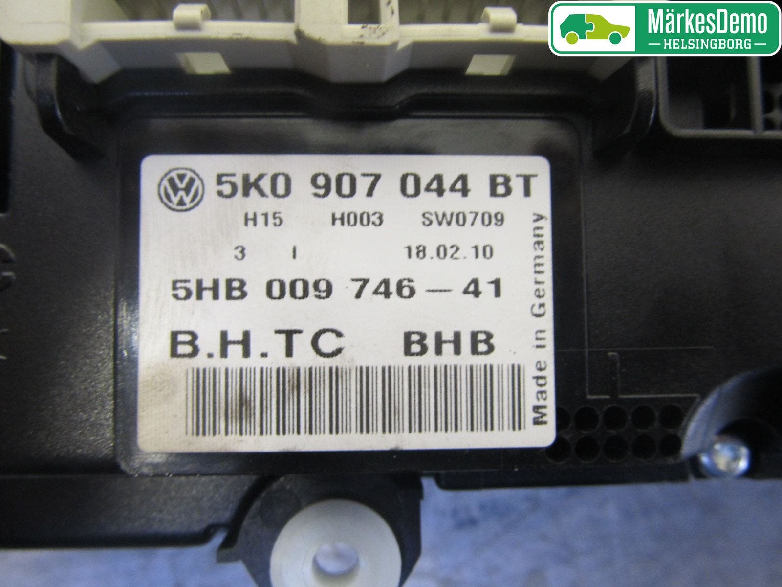 Volkswagen VW GOLF PLUS/CROSS GOLF 04-14 Ac Styrenhet Ac Manöveren