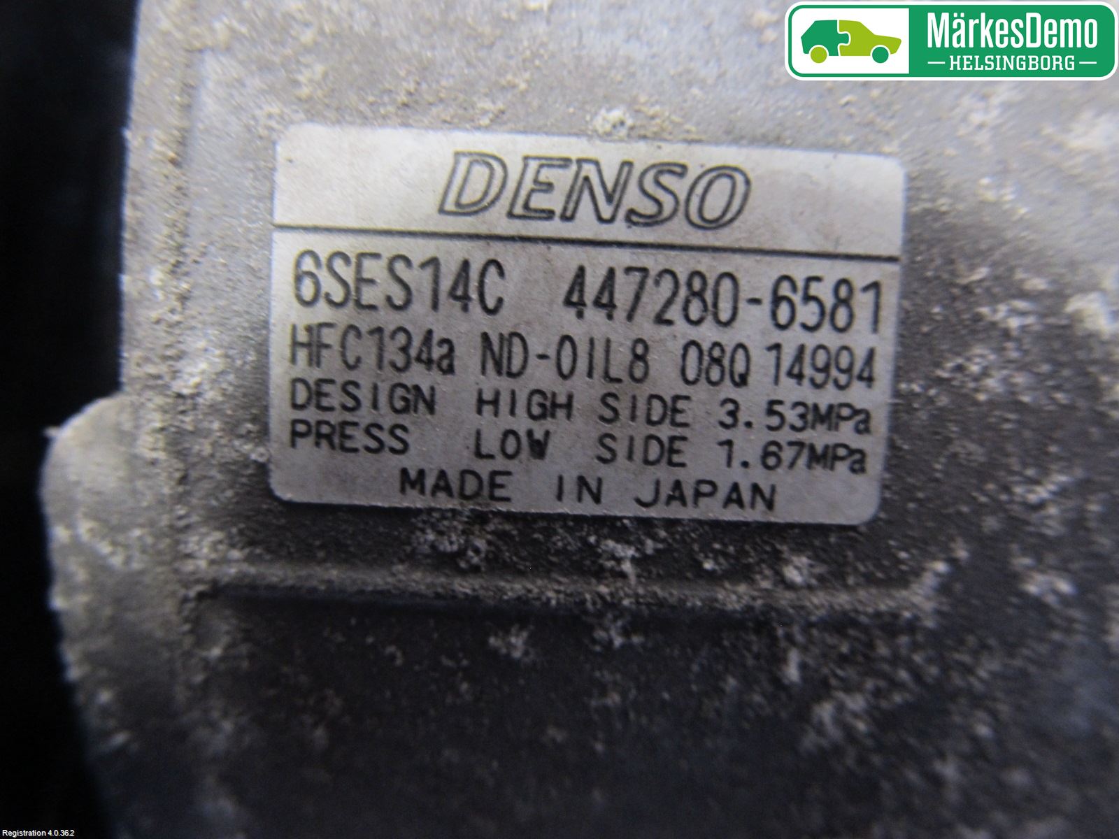 Toyota AURIS 13-19 Ac Kompressor