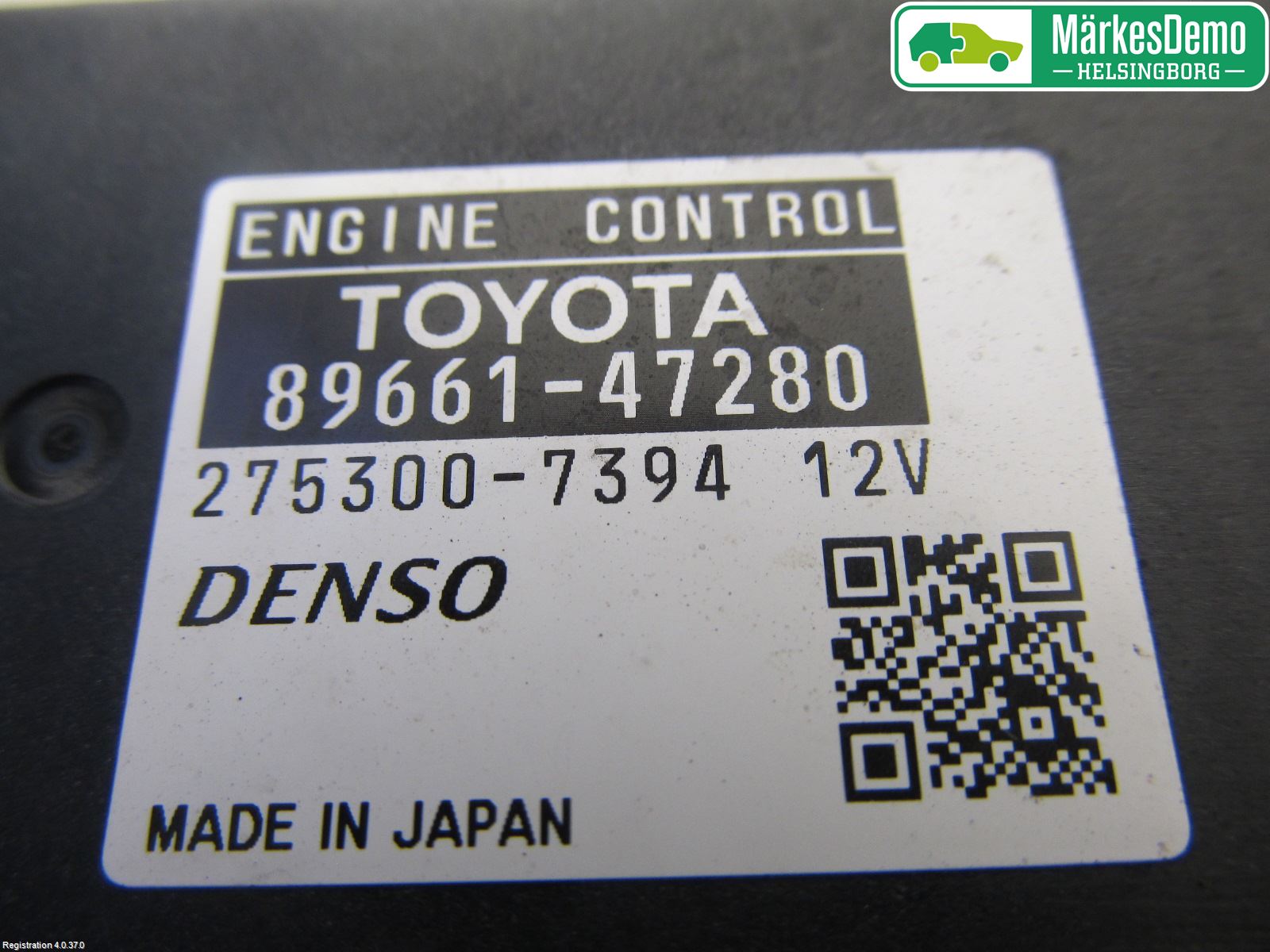 Toyota PRIUS ZVW30 09-20 Styrenhet Insprut Bensin