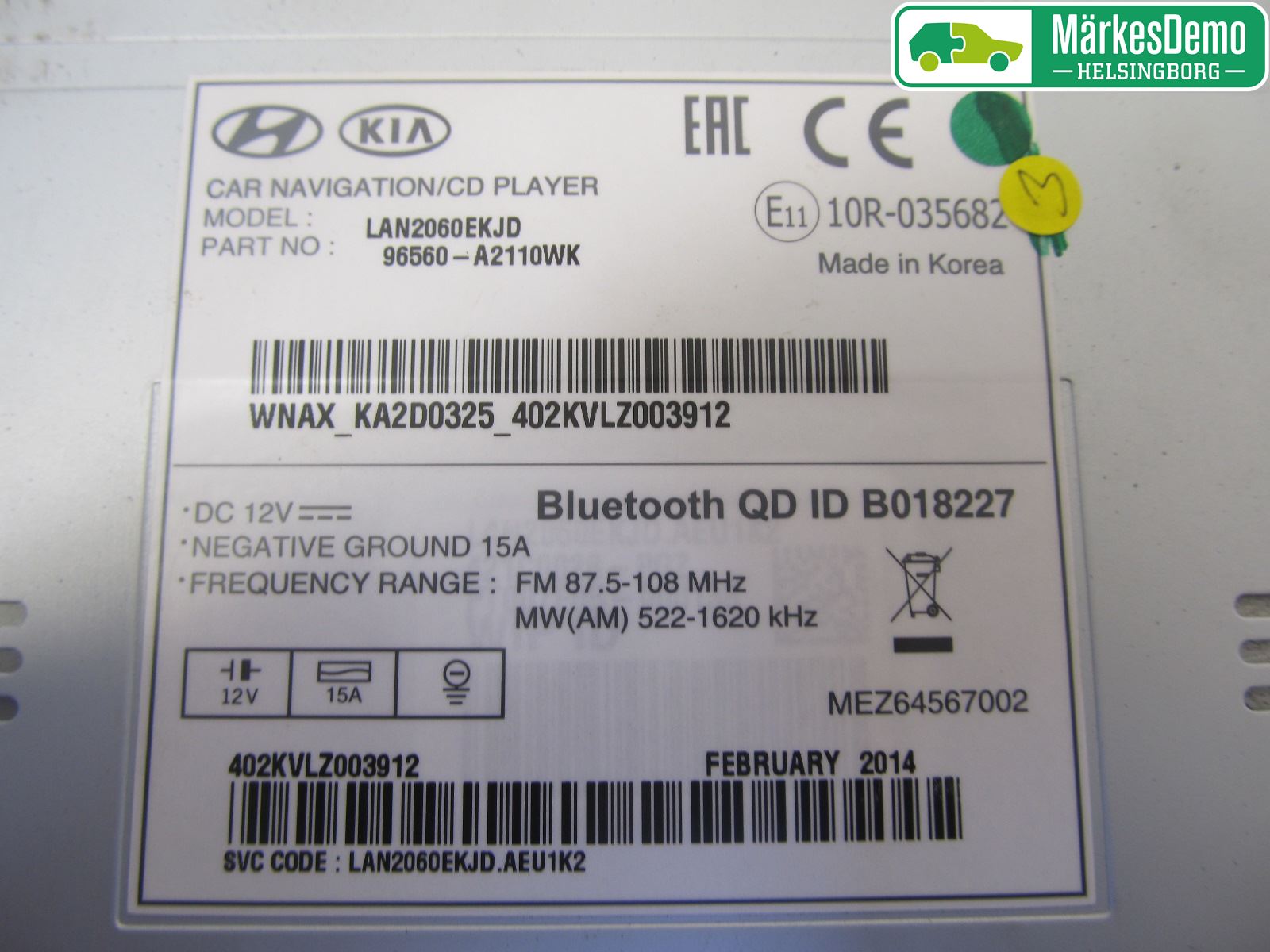 Kia CEED 12-18 Gps Navigator