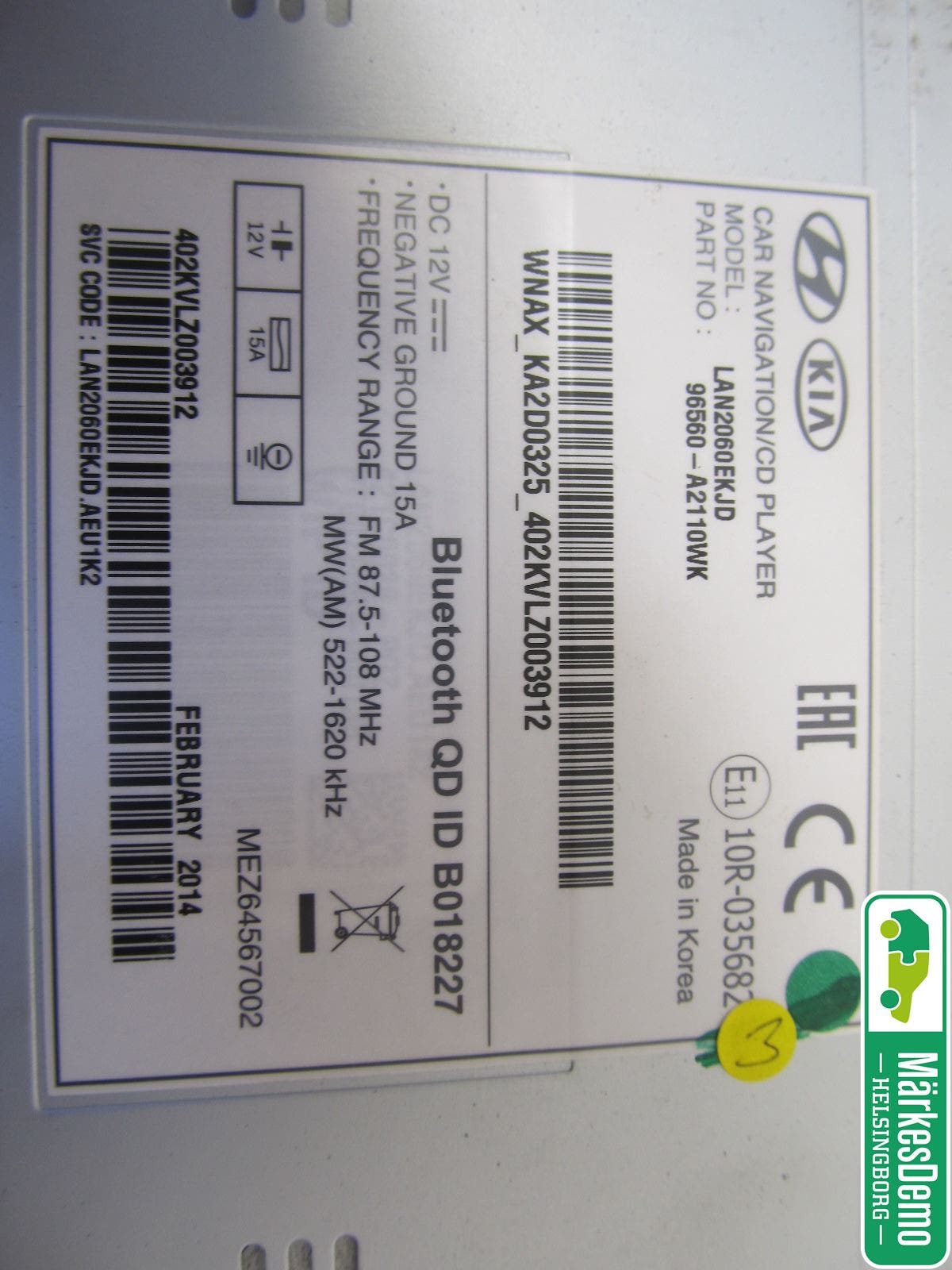 Kia CEED 12-18 Gps Navigator