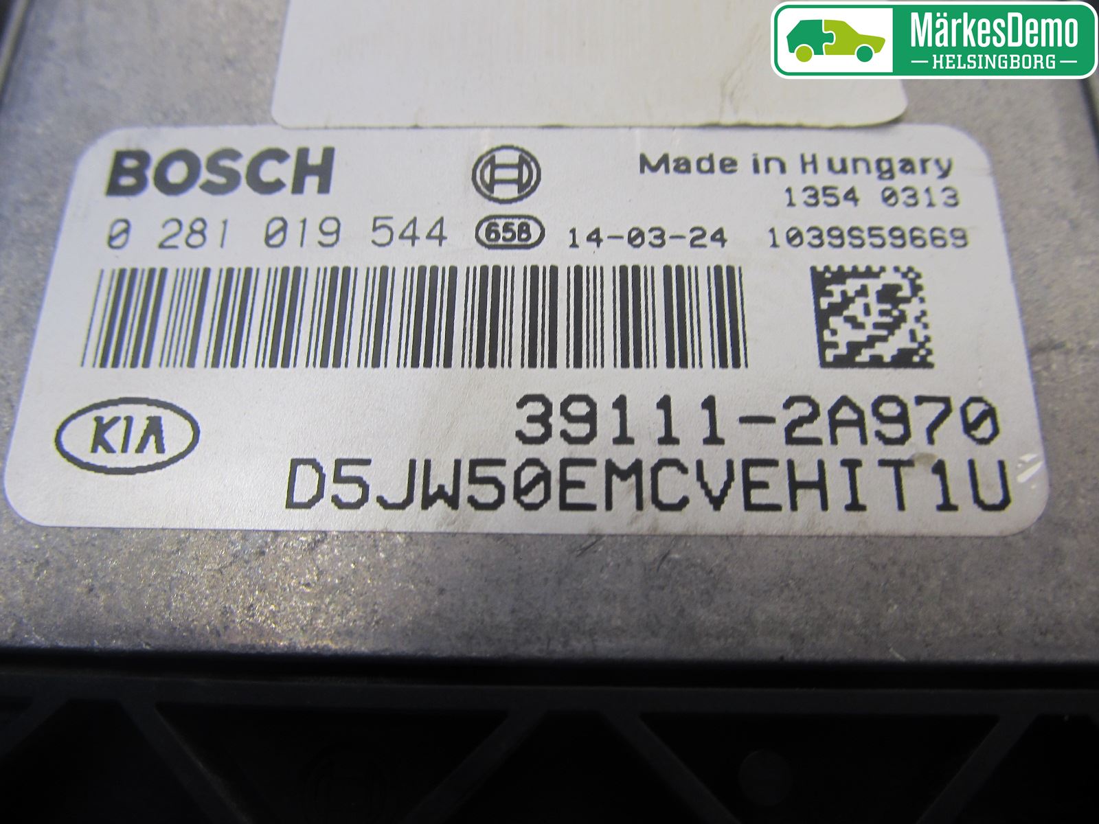 Kia CEED 12-18 Styrenhet Insprut Bensin