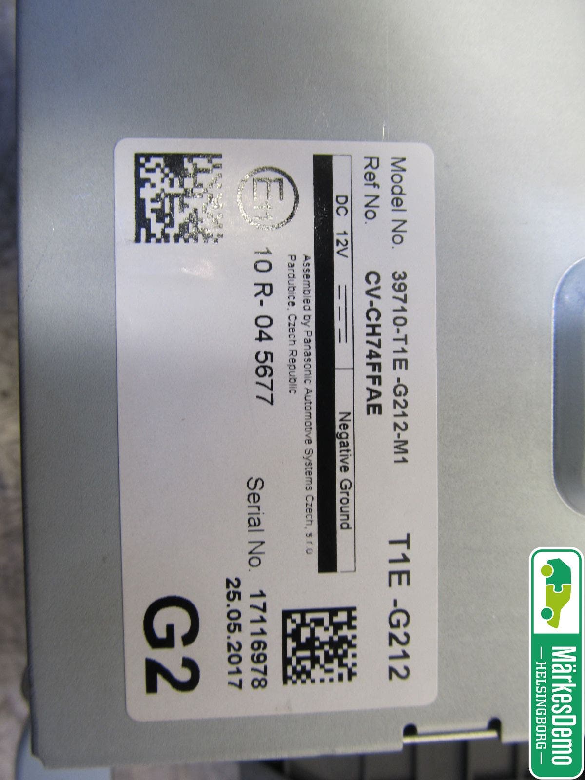 Honda CR-V 13-18 Kontrolldisplay