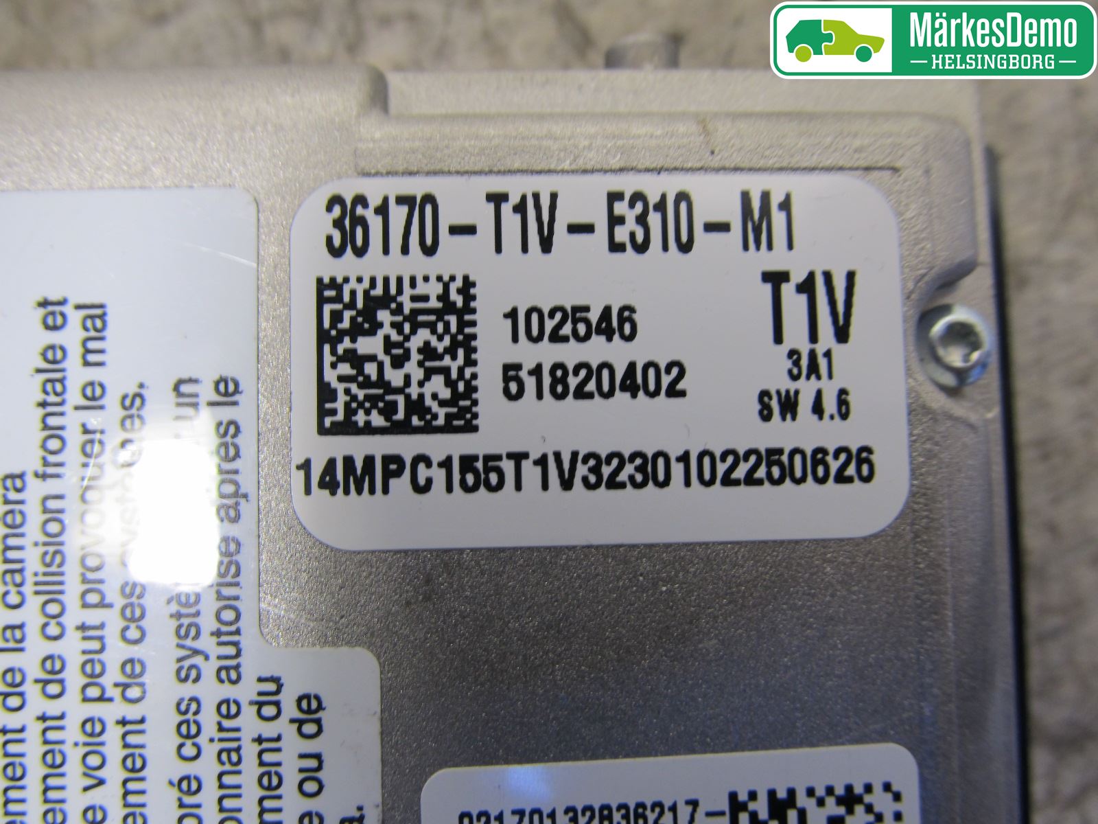 Honda CR-V 13-18 Sensor Aktivt Kollisionsskydd