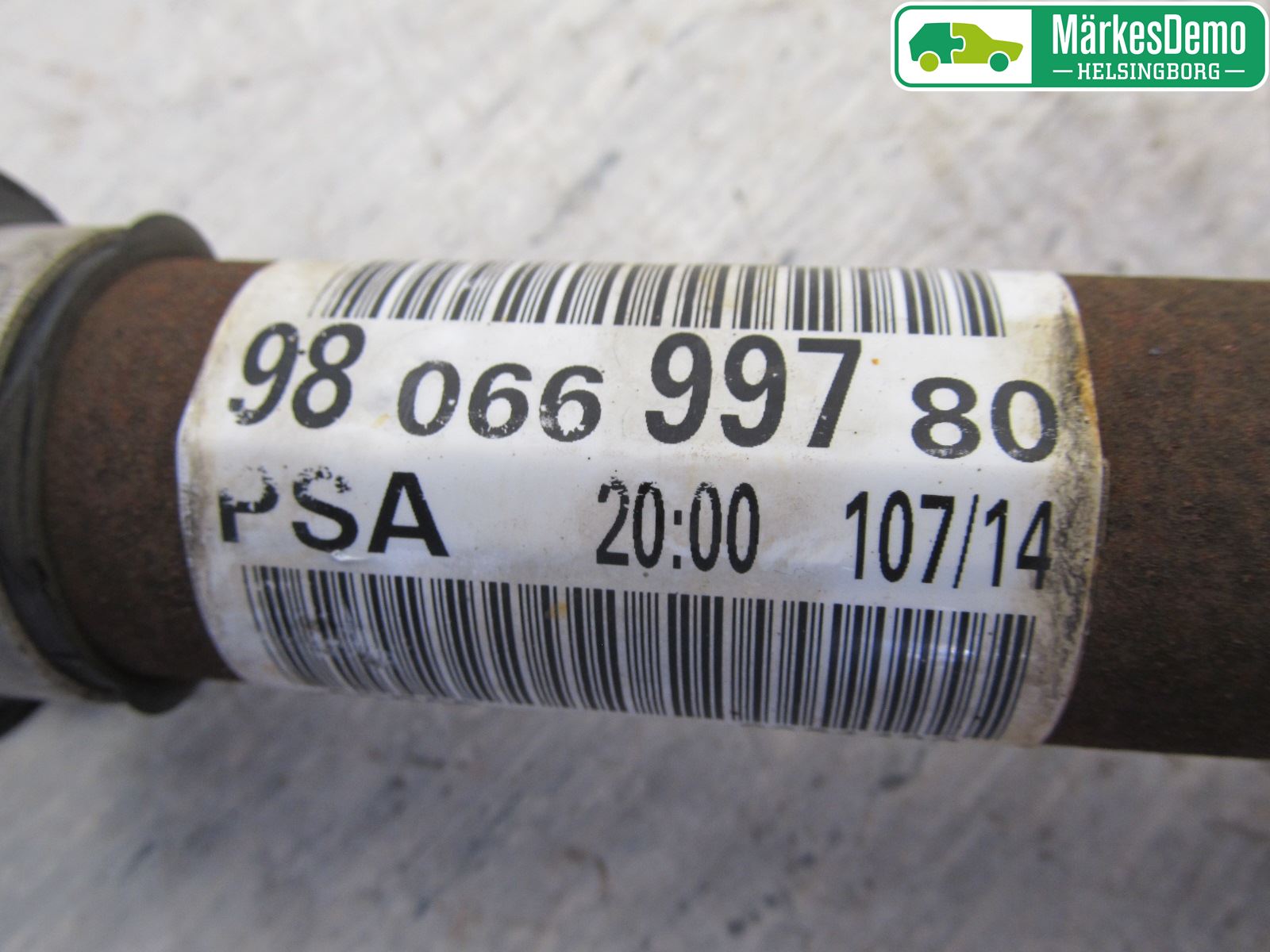 Peugeot 308 14-21 Drivaxel Fram Höger