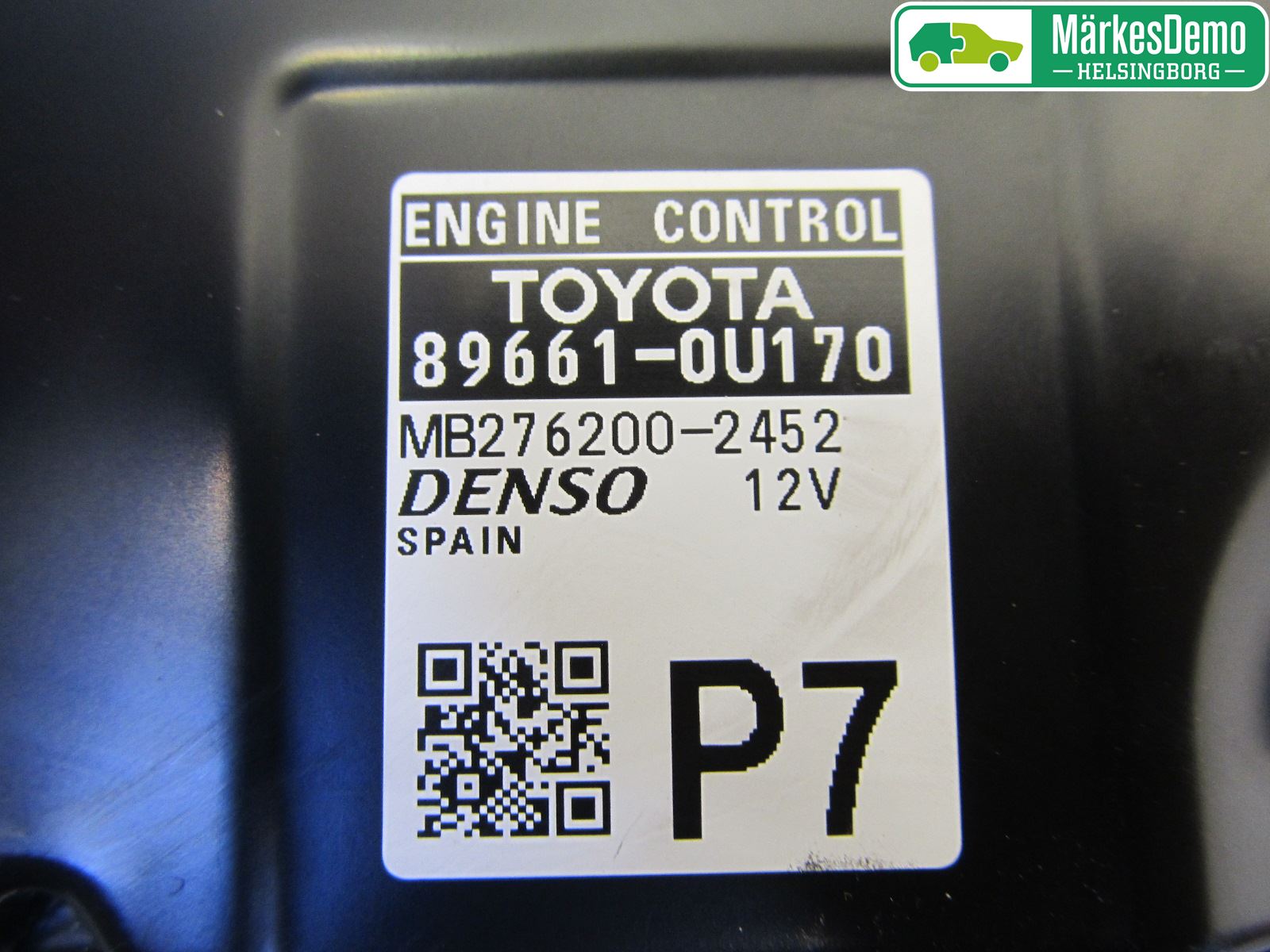 Toyota YARIS XP130 15-20 Styrenhet Insprut Bensin