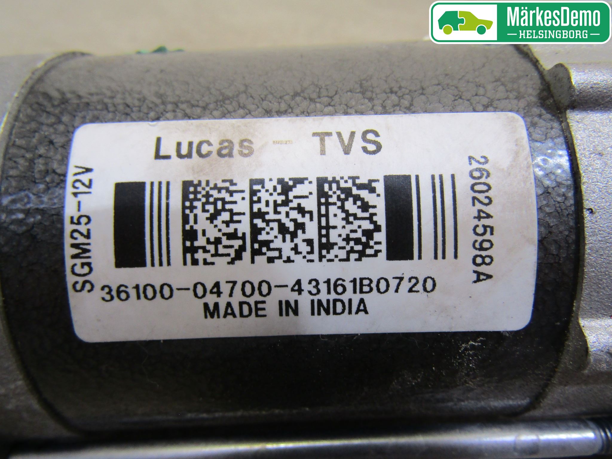 Hyundai i20 GB 15-20 Startmotor