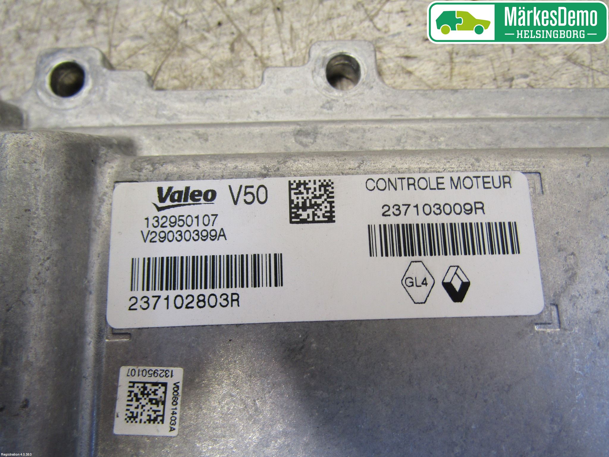 Dacia SANDERO/STEPWAY 13-20 Styrenhet Insprut Bensin