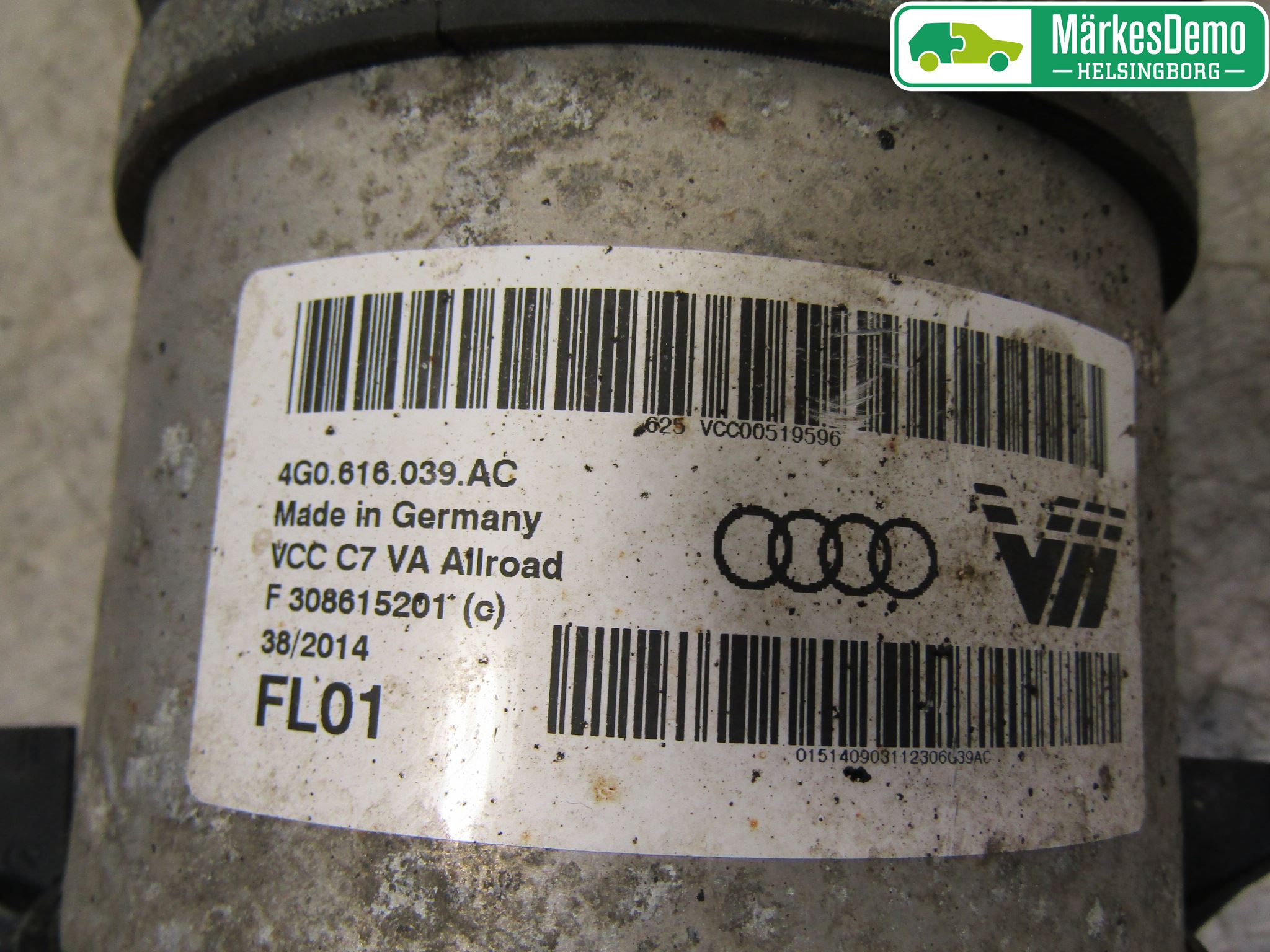 Audi A6 ALLROAD 12-18 Fjäderben Fram Vänster