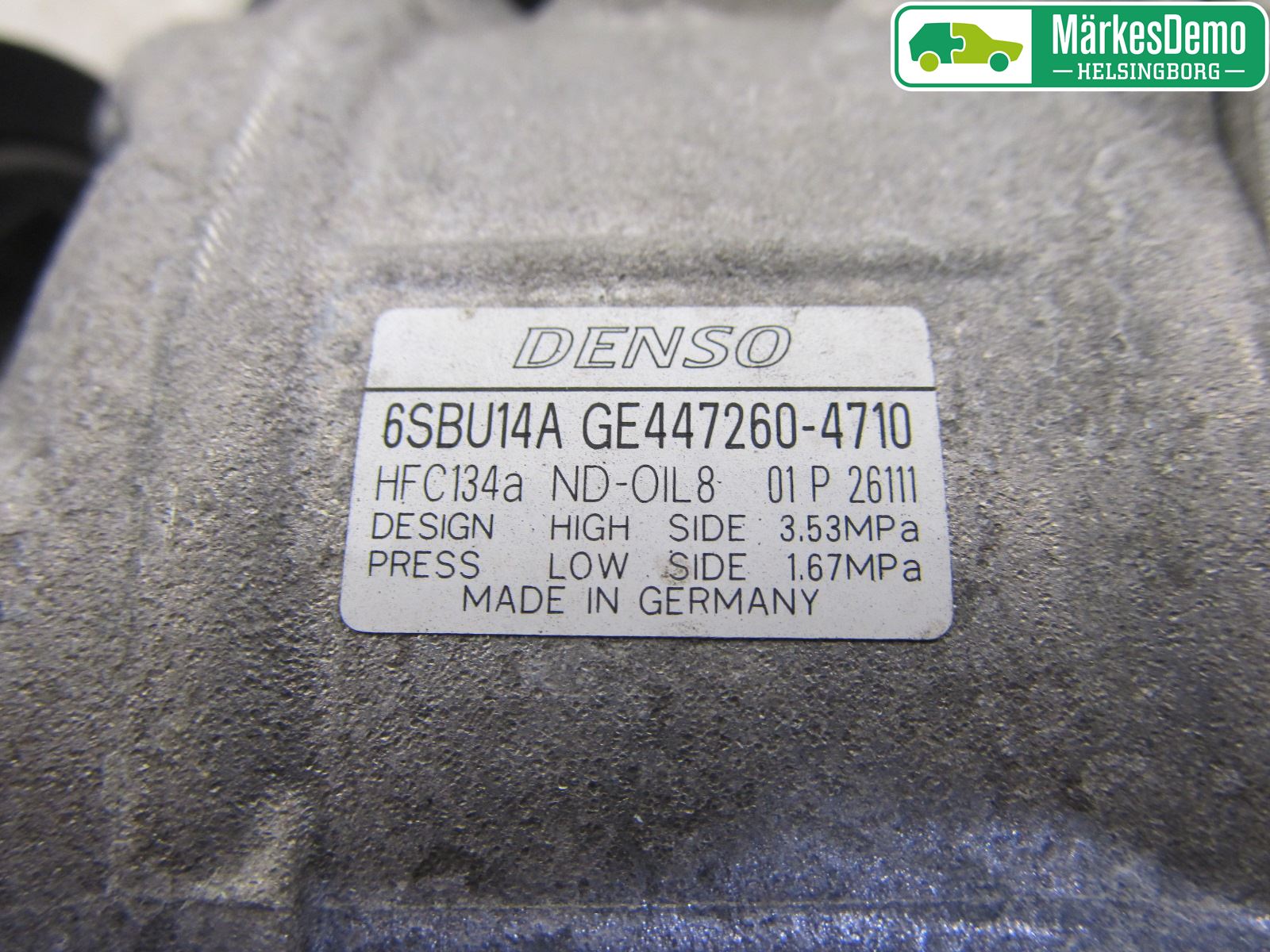 BMW 5 F10/F11/F18 09-17 Ac Kompressor