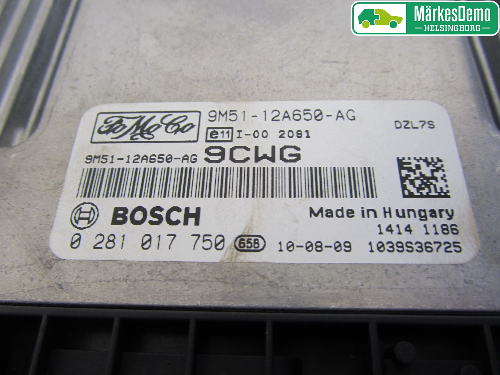 Ford FOCUS 08-11 Styrenhet Insprut Bensin