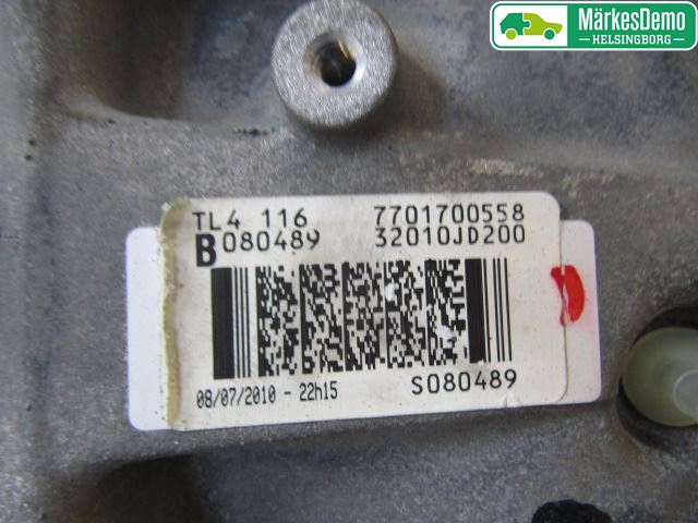 Nissan QASHQAI 10-14 Växellåda Man 6 Vxl