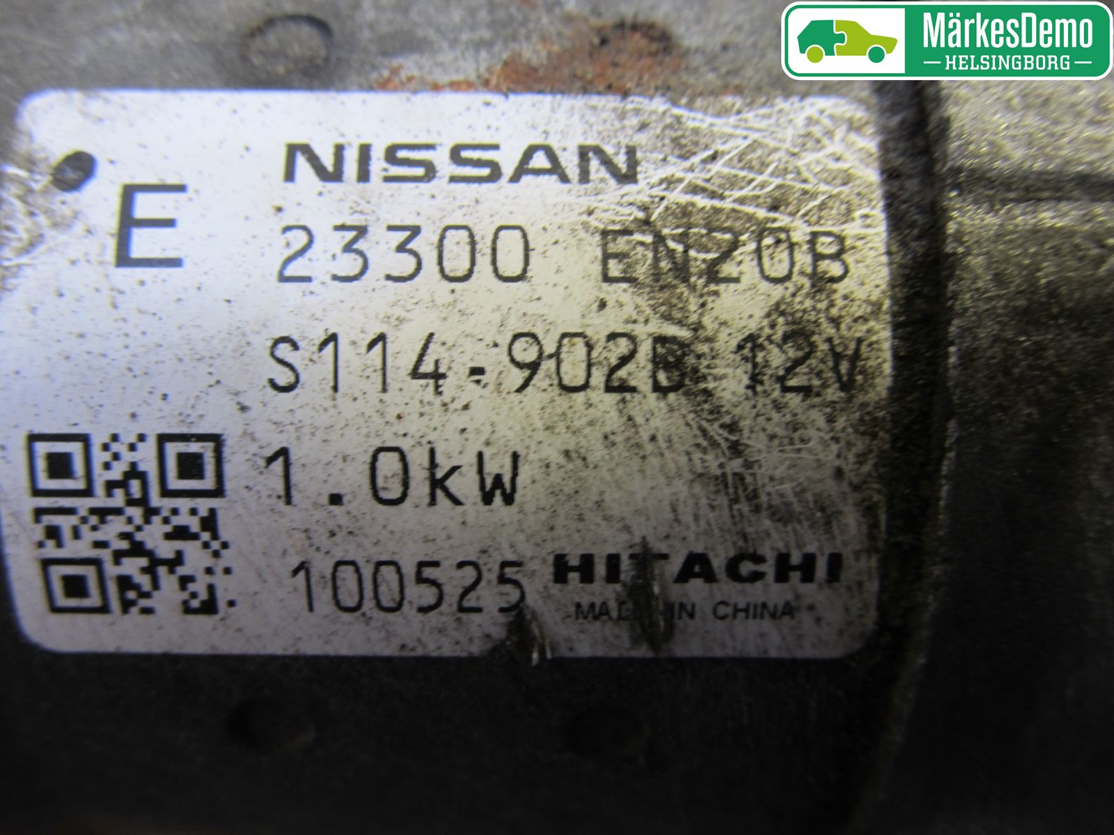 Nissan QASHQAI 10-14 Startmotor