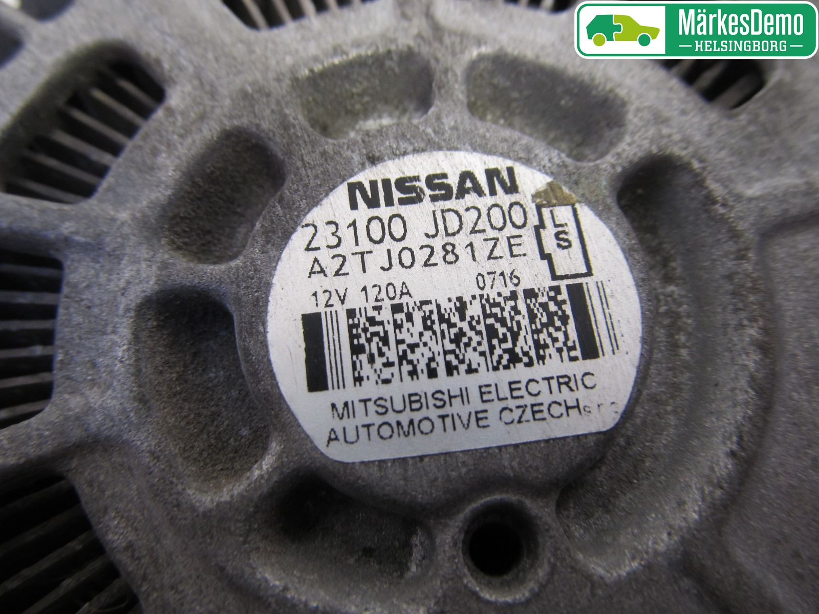 Nissan QASHQAI 10-14 Generator