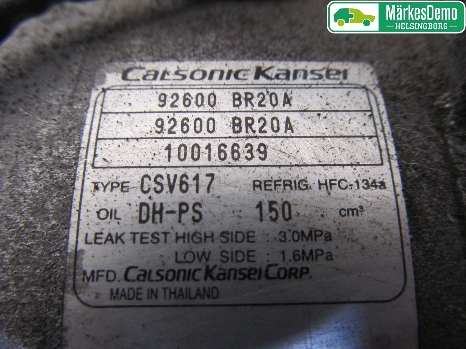 Nissan QASHQAI 10-14 Ac Kompressor