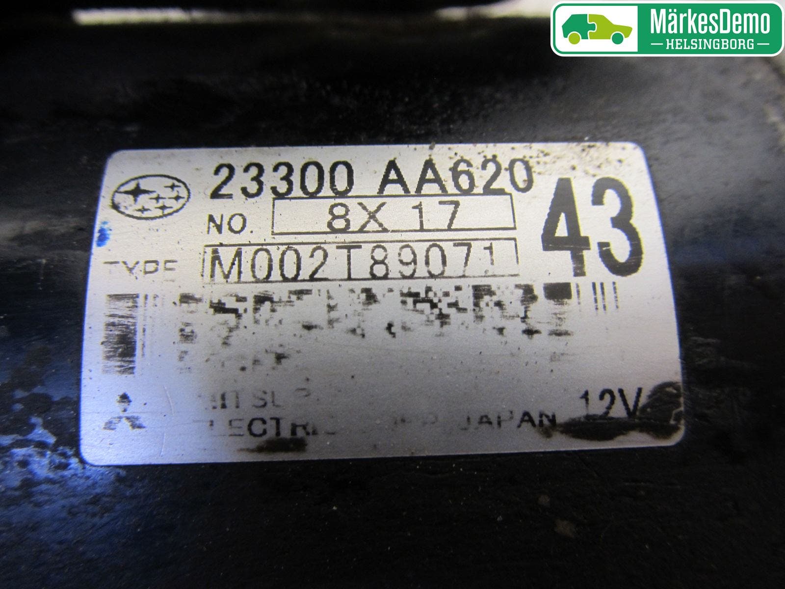 Subaru IMPREZA III 08-11 Startmotor Diesel