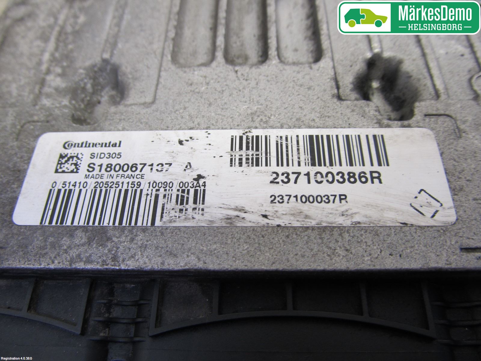 Renault LAGUNA III 08-10 Styrenhet Insprut Bensin