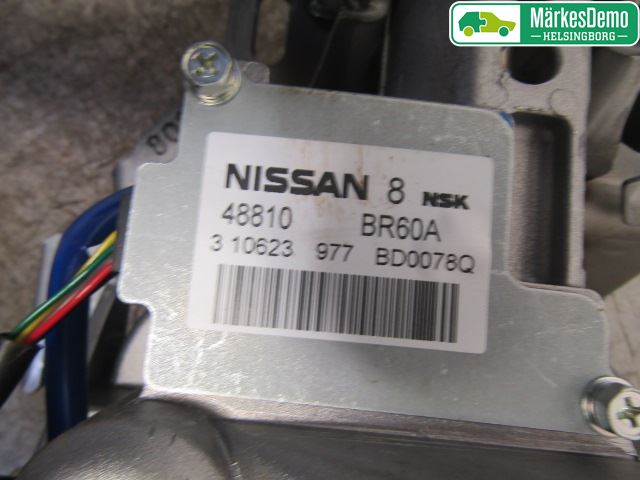 Nissan QASHQAI 10-14 Rattaxelagg Med Inb Servo