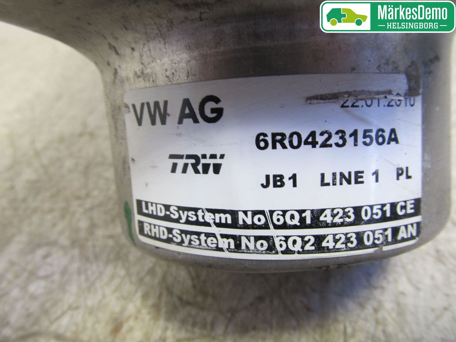 Skoda FABIA 07-14 Styrservo Pump Elektrisk