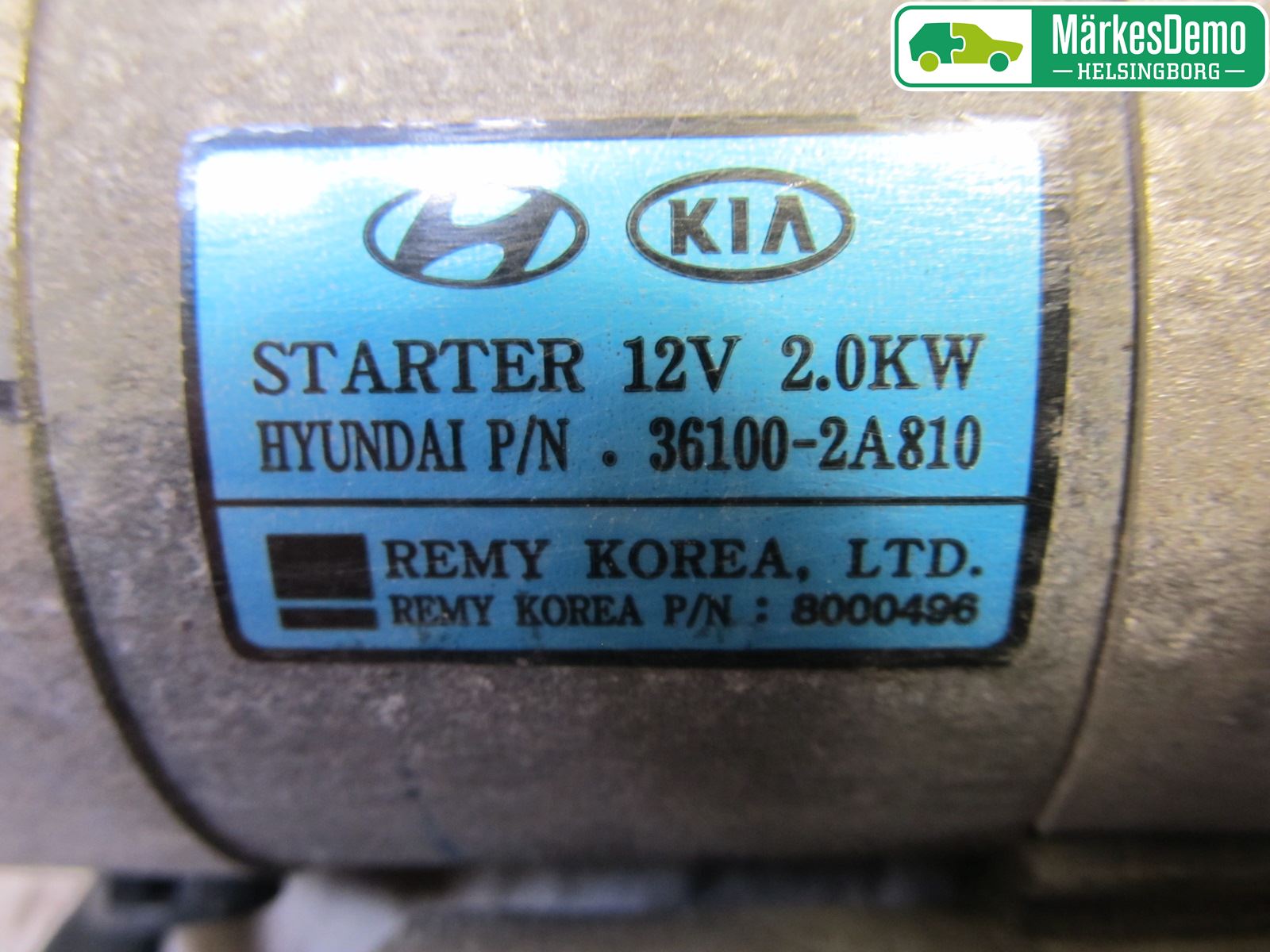Kia OPTIMA 00-15 Startmotor Diesel