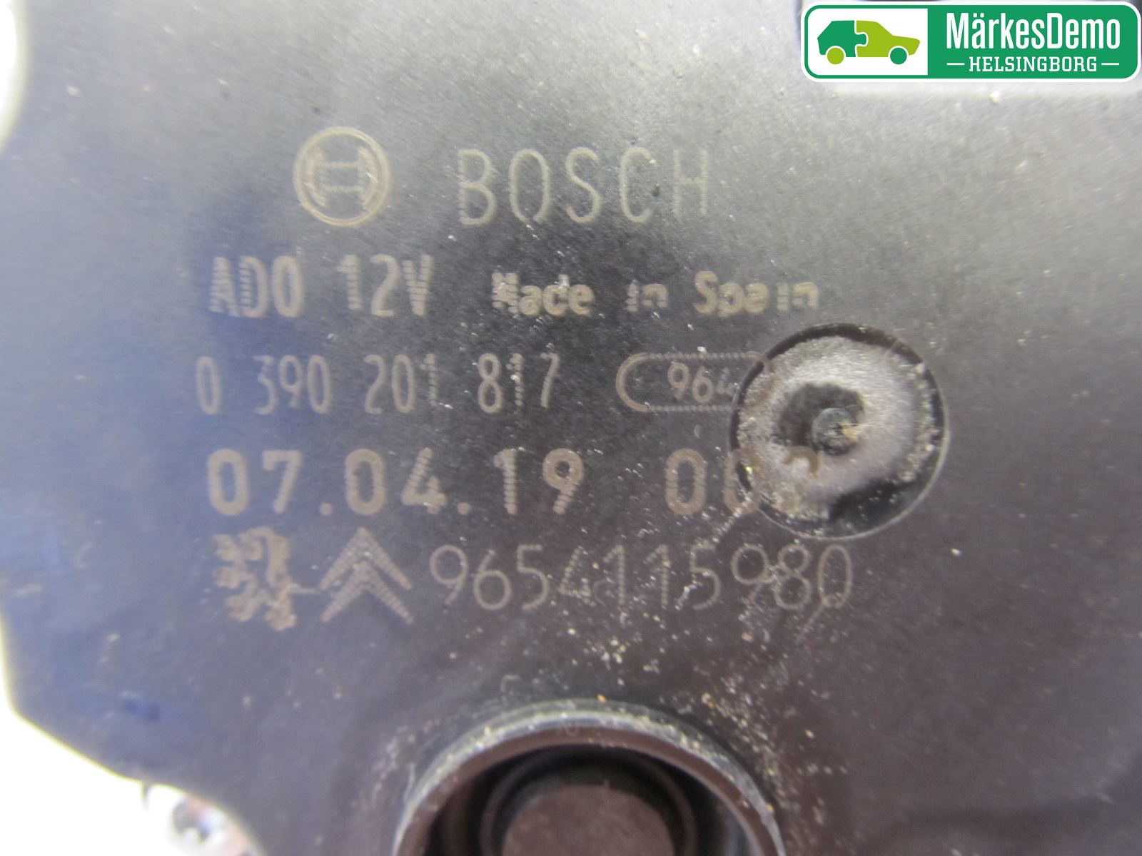 Citroen C4 GRAND PICASSO 07-13 Torkarmotor Baklucka