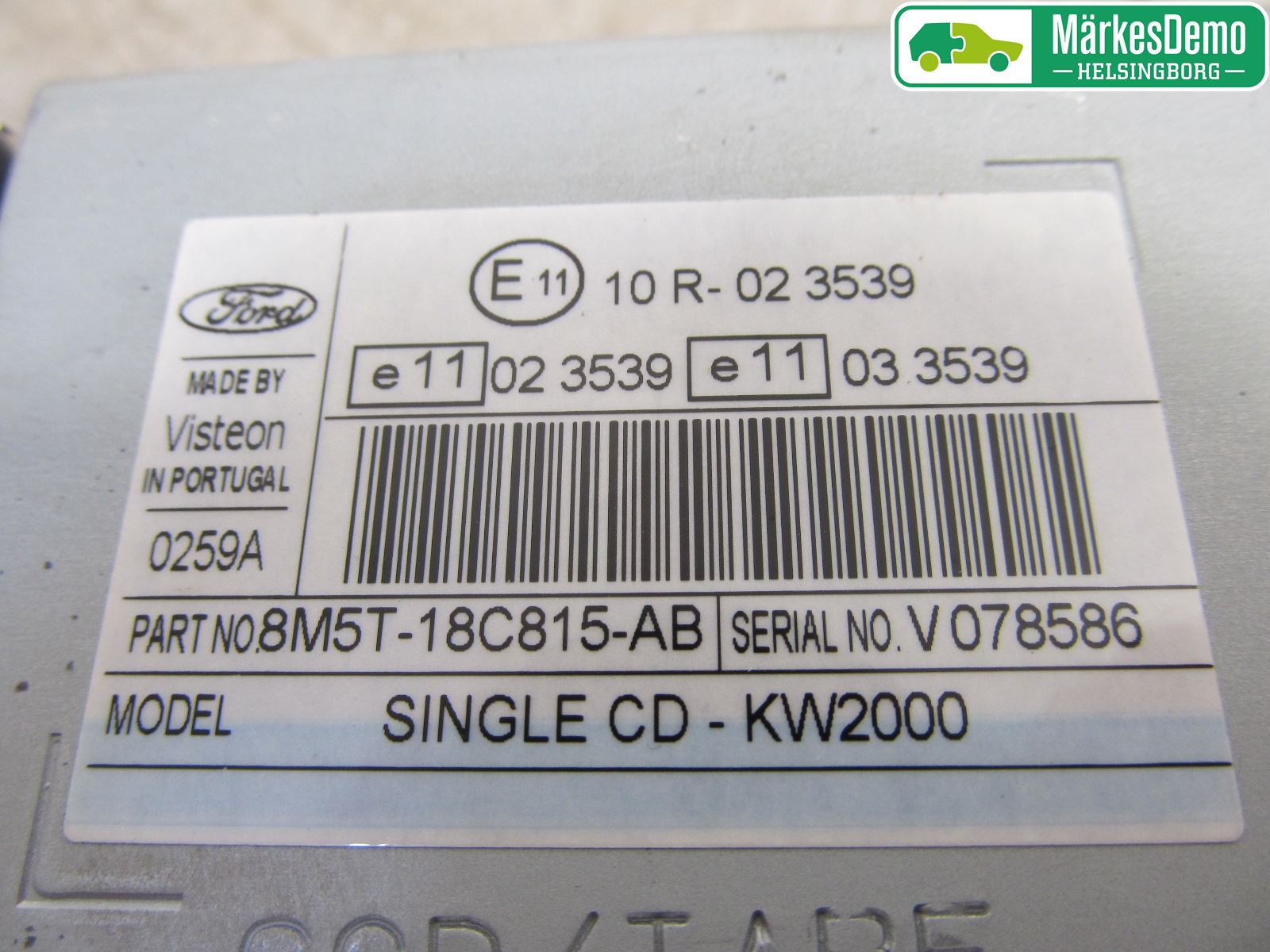 Ford FOCUS 08-11 Cd Radio - Multimediapanel