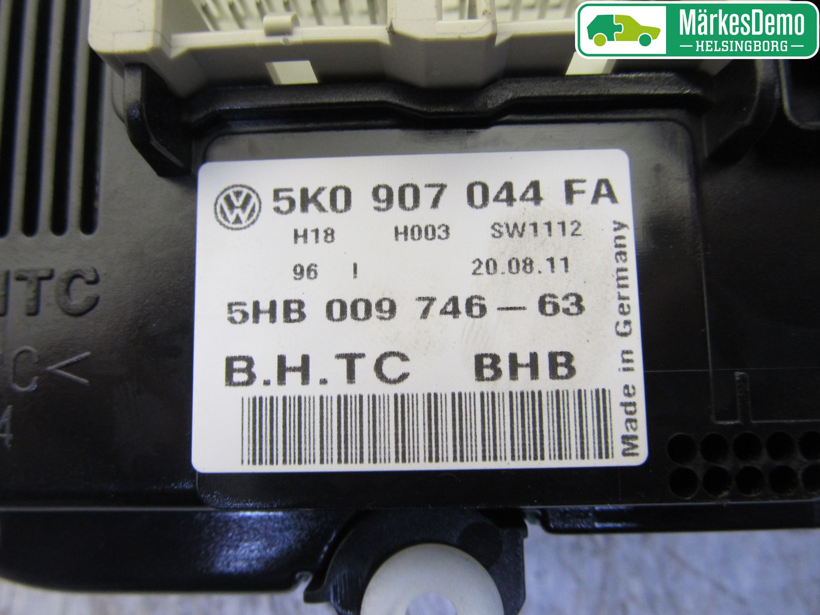 Volkswagen VW PASSAT 11-14 Ac Styrenhet Ac Manöveren
