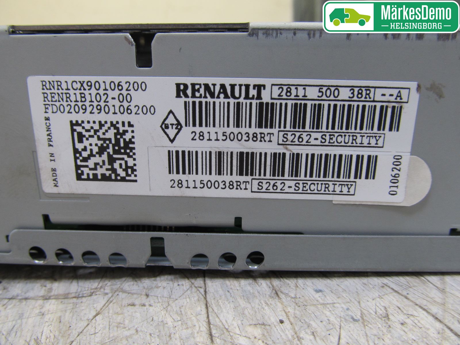 Renault CLIO III  09-12 Cd Radio - Multimediapanel