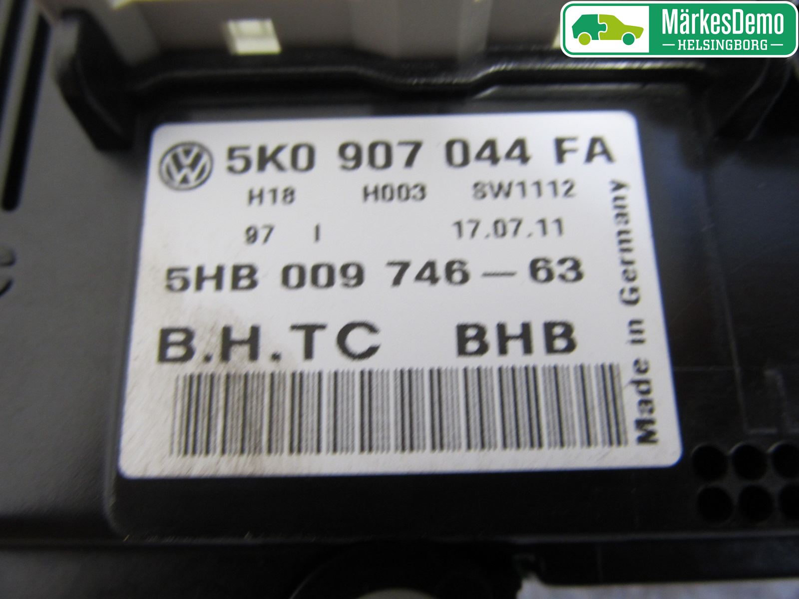 Volkswagen VW PASSAT 11-14 Ac Styrenhet Ac Manöveren