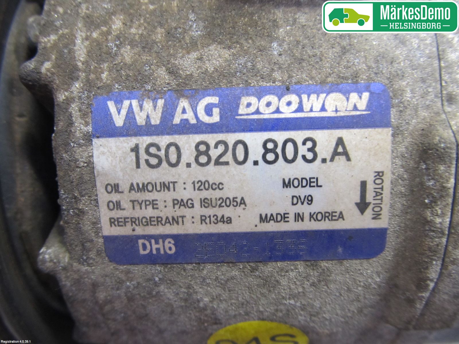 Seat IBIZA IV 08-16 Ac Kompressor