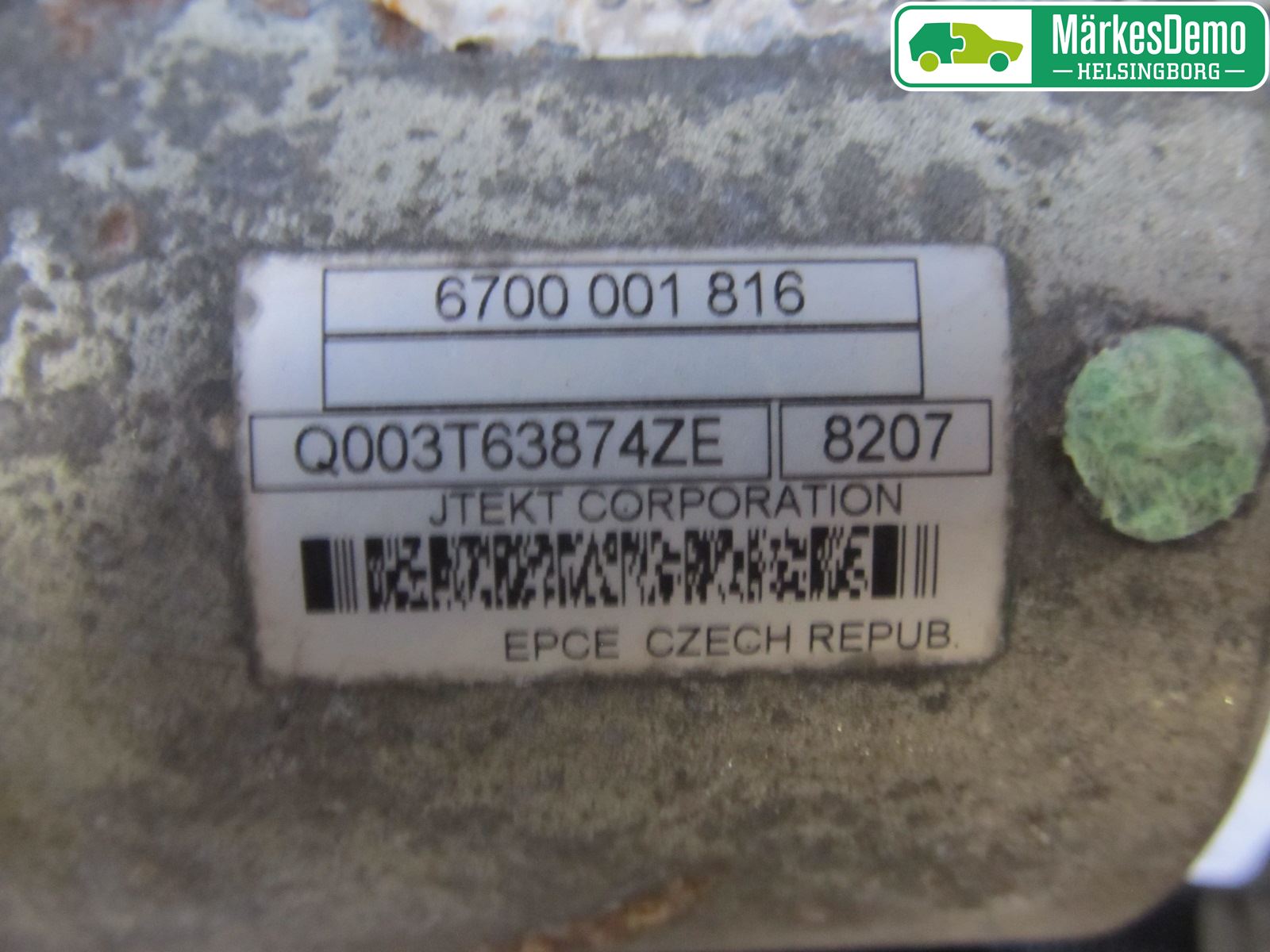 Peugeot 207 Styrväxel-Snäcka Elektrisk