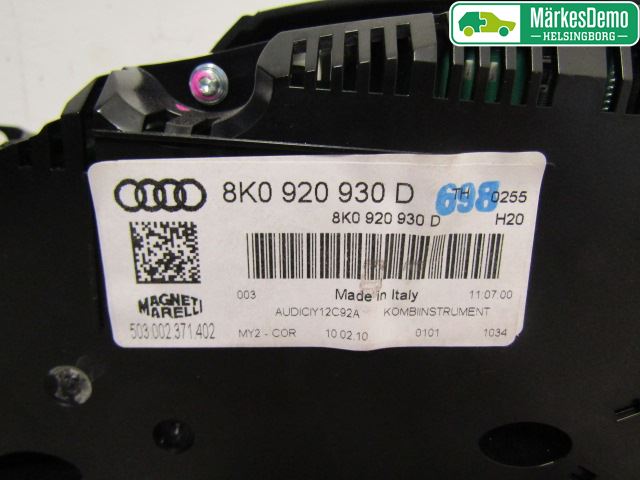 Audi A4/S4 08-11 Instrument Komb