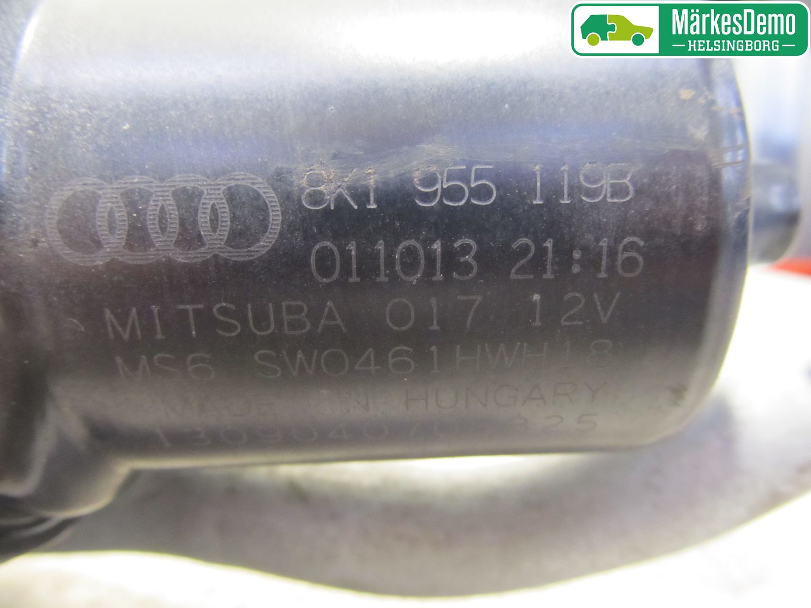 Audi A4 12-15 Torkarmotor Vindruta