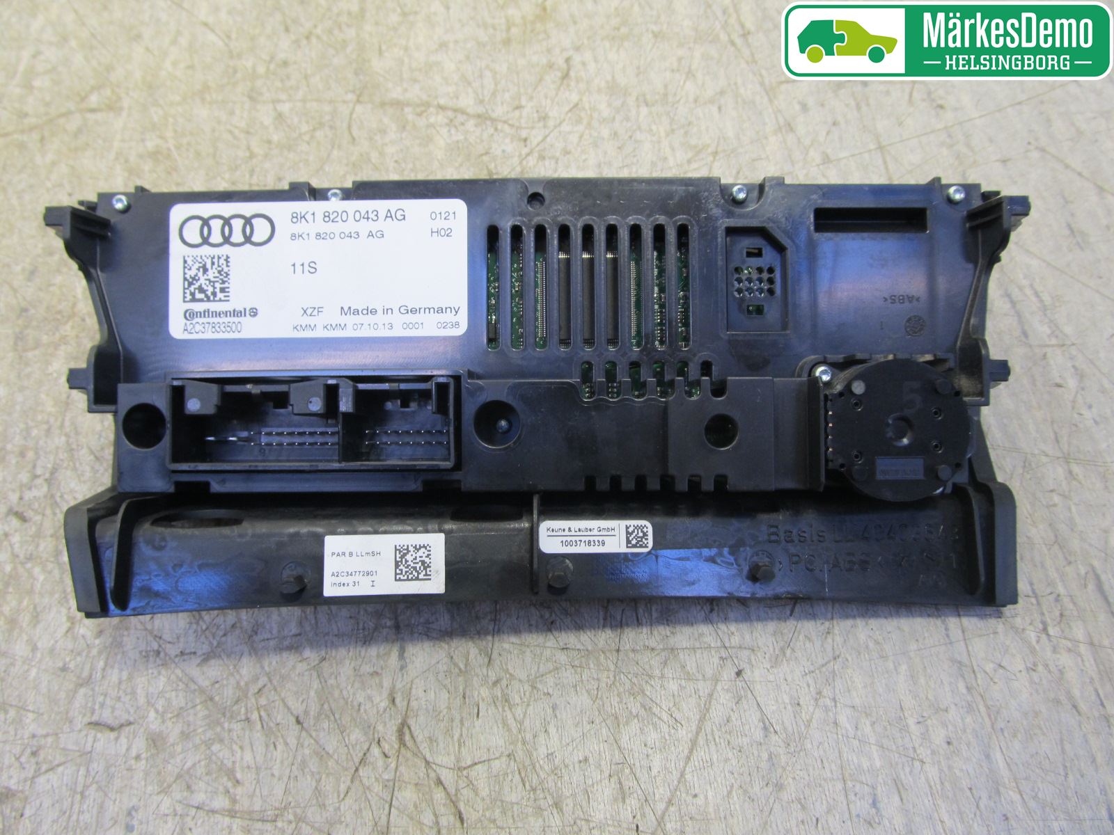 Audi A4 12-15 Ac Styrenhet Ac Manöveren