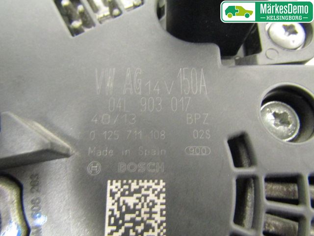 Audi A4 12-15 Generator