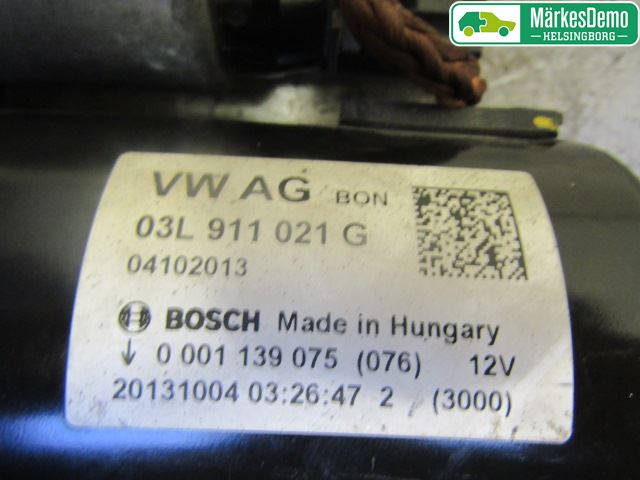 Audi A4 12-15 Startmotor Diesel