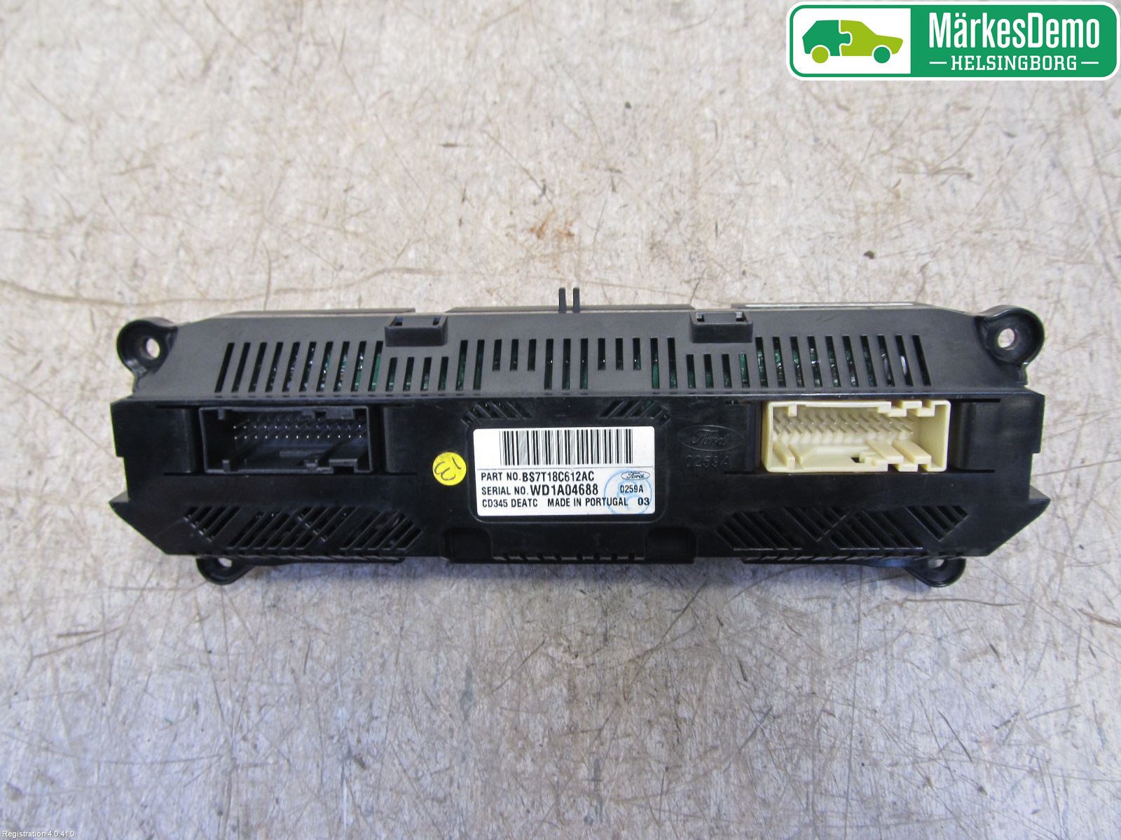 Ford MONDEO 07-15 Ac Styrenhet Ac Manöveren