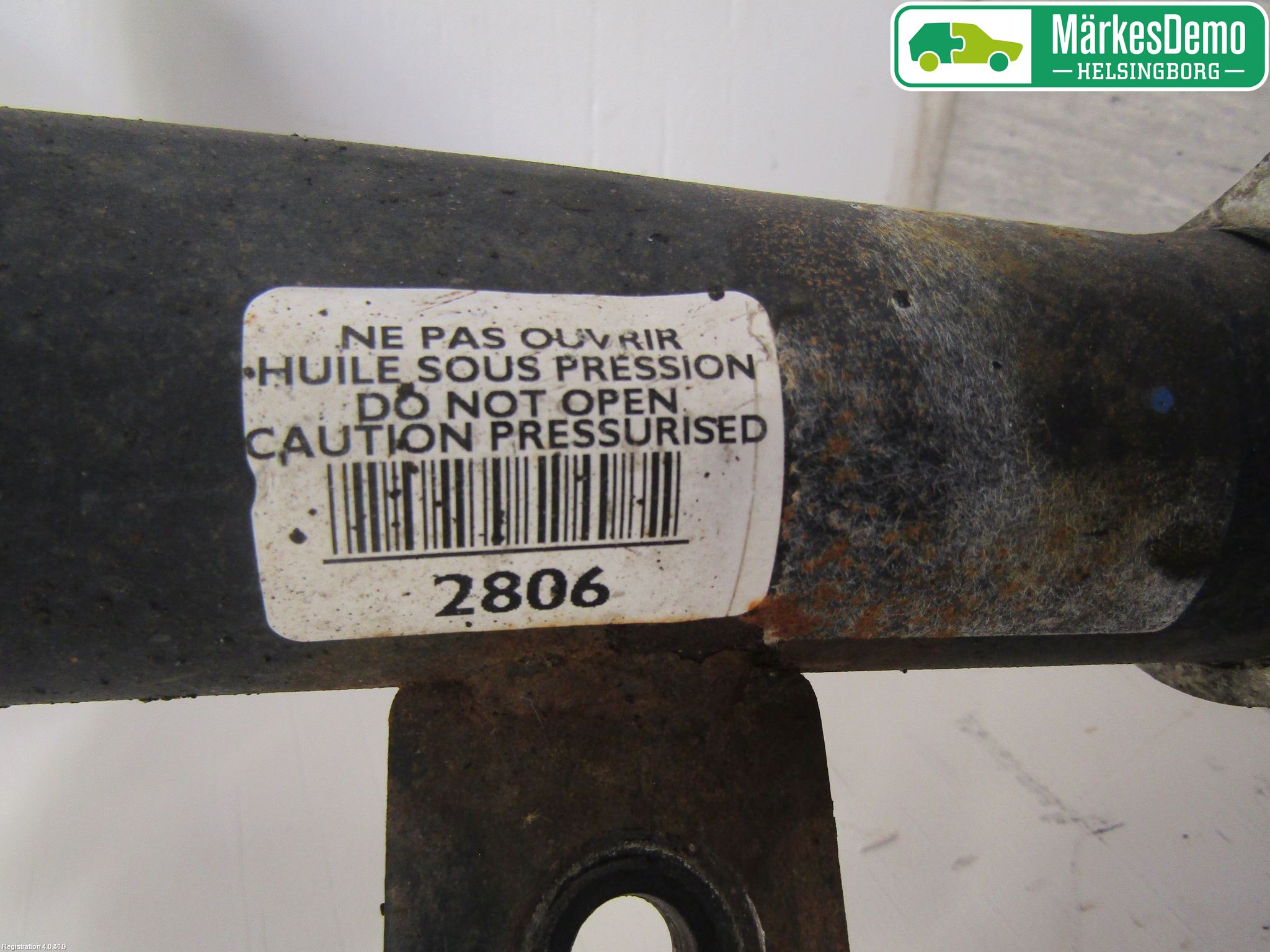 Peugeot 308 08-13 Fjäderben Fram Vänster