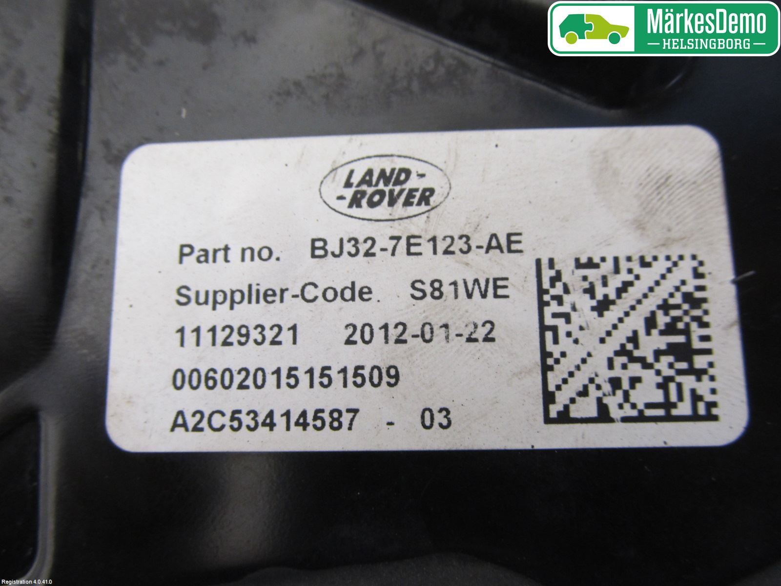 Landrover LAND ROVER RANGE ROVER EVOQUE (L538) 11-18 Styrenhet Växellåda