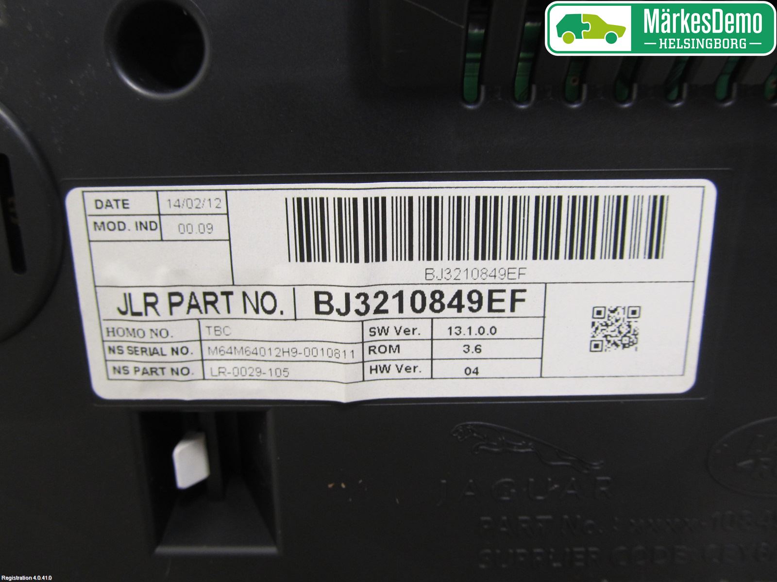 Landrover LAND ROVER RANGE ROVER EVOQUE (L538) 11-18 Instrument Komb