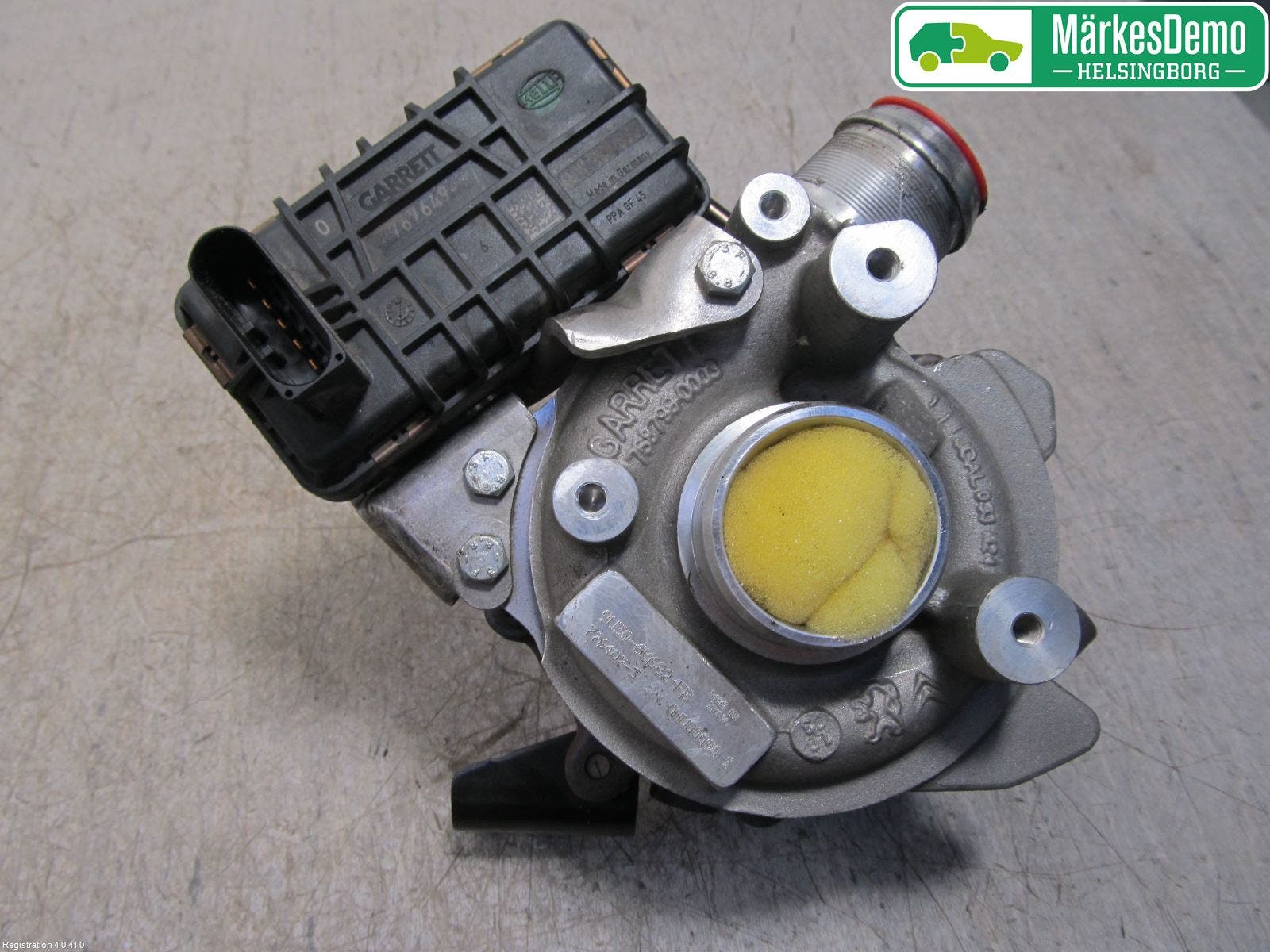 Citroen C6 Turboaggregat