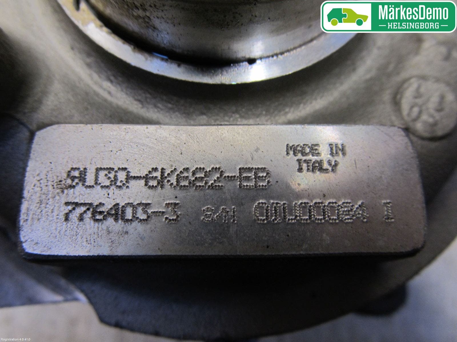 Citroen C6 Turboaggregat