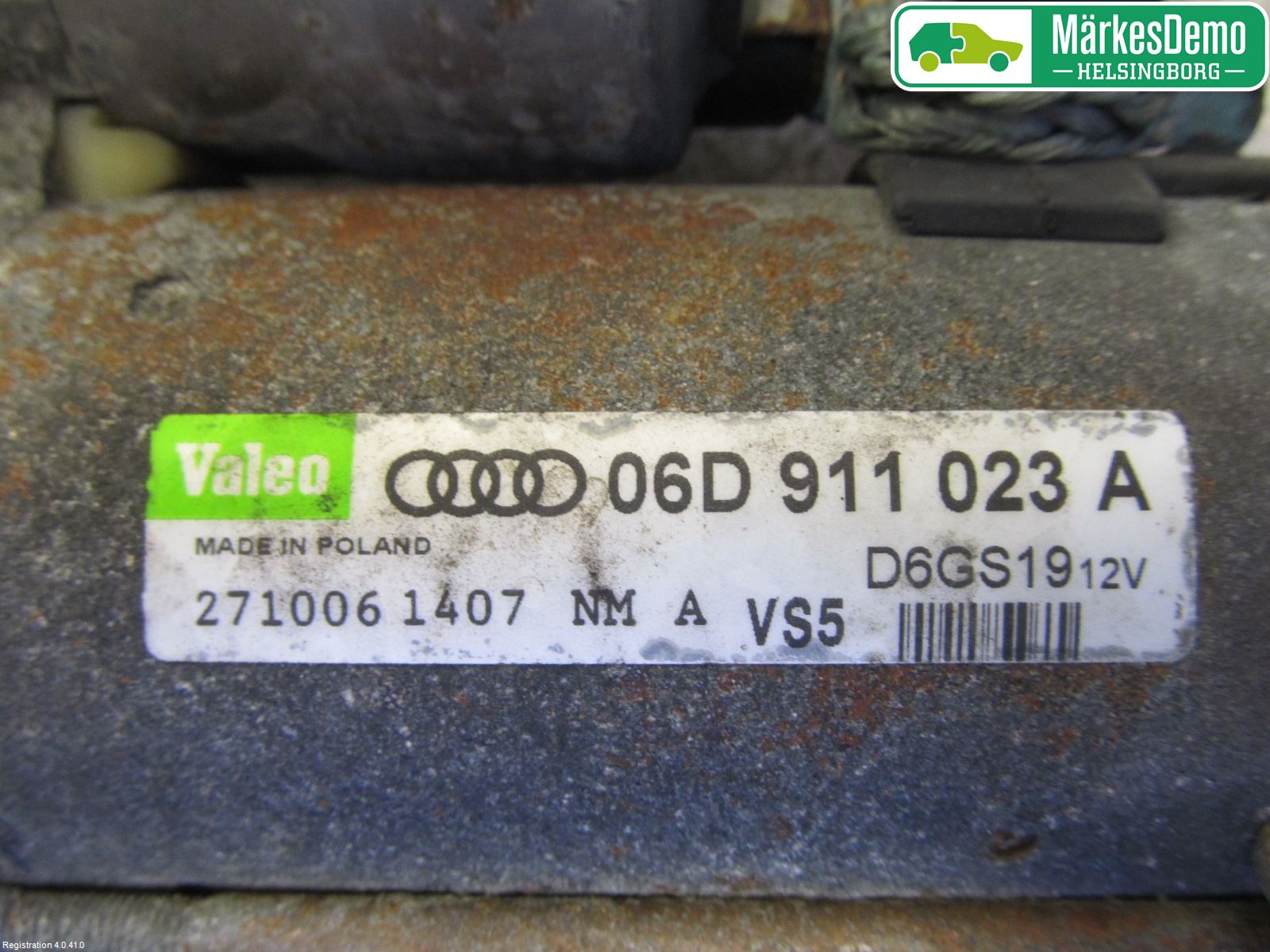 Audi A6/S6     05-11 Startmotor