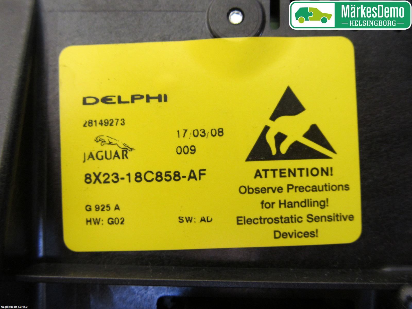 Jaguar XF 08-15 Ac Styrenhet Ac Manöveren