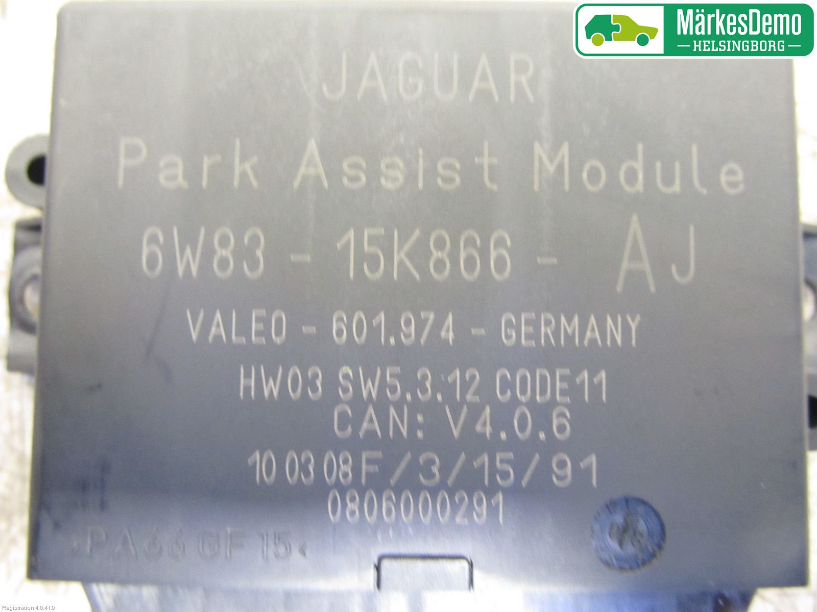 Jaguar XF 08-15 Styrenhet Parkeringshjälp