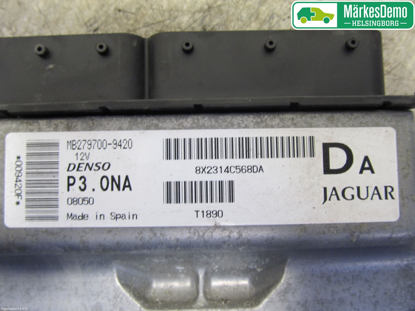 Jaguar XF 08-15 Styrenhet Insprut Bensin